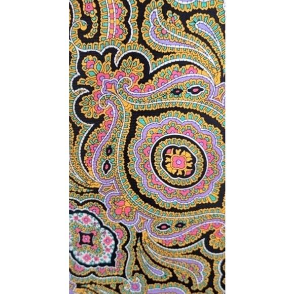Robert Talbott Silk Tie | Yellow Paisley | Made in USA | EUC - Picture 2 of 6